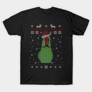 green alexandrine ugly christmas T-Shirt